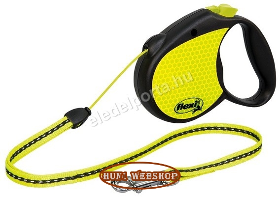 Flexi Neon S zsinóros póráz (5 m/12 kg)