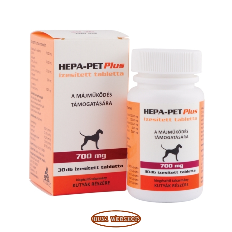 Hepa-Pet Plus 700 mg tabletta (30 db)