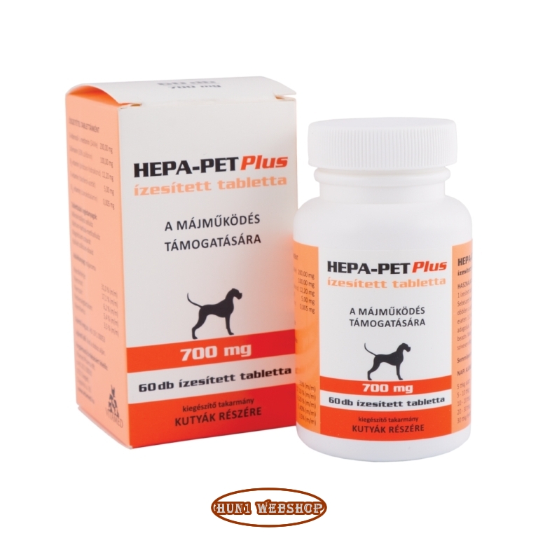 Hepa-Pet Plus 700 mg tabletta (60 db)