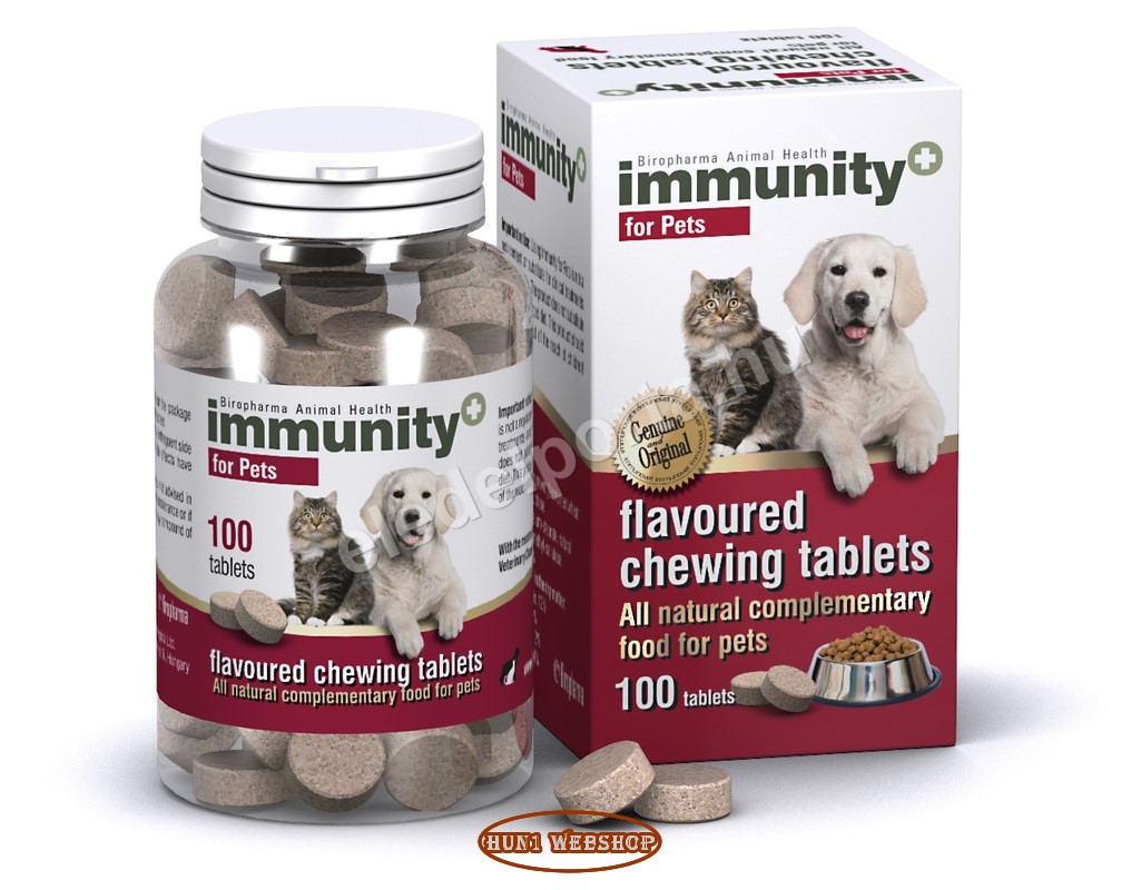 Immunovet ízesített rágótabletta (60 db)