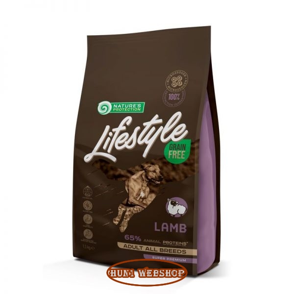 Nature's Protection Lifestyle Dog Adult Grain Free Lamb 1,5 kg