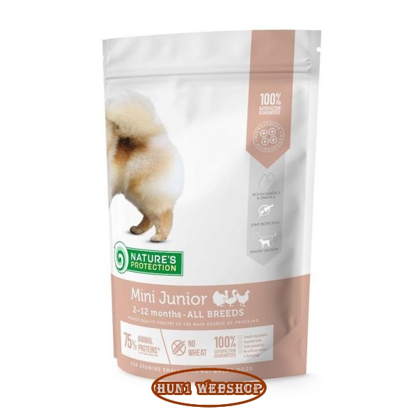 Nature's Protection Dog Mini Junior Poultry 500 g