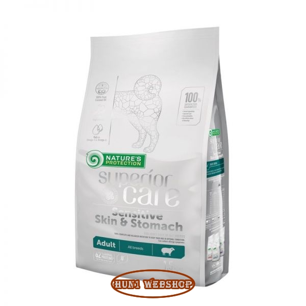 Nature's Protection Dog Adult SC Sensitive Skin&Stomach Lamb 1,5 kg