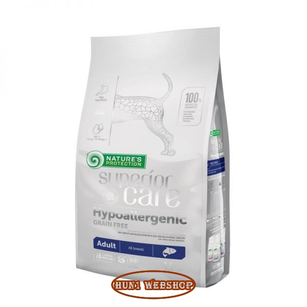 Nature's Protection Dog Adult SC Grain Free Hypoallergenic Salmon 1,5 kg