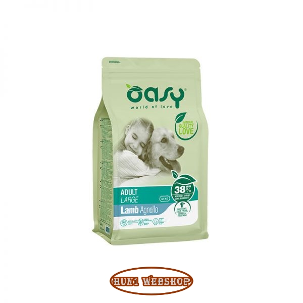 Oasy Dog Lifestage Adult Large Lamb 12 kg