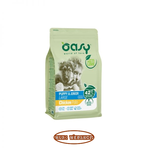 Oasy Dog Lifestage Puppy&Junior Large 12 kg