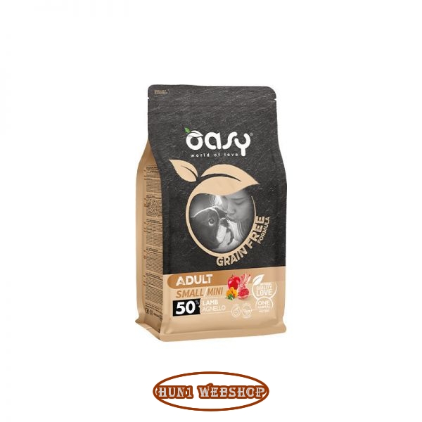 Oasy Dog GF Adult Small/Mini Lamb 2,5 kg