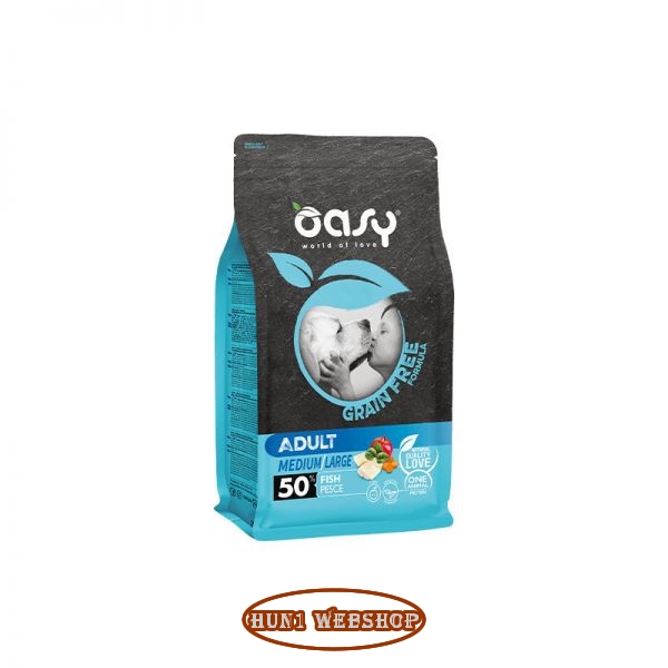 Oasy Dog GF Adult Medium/Large Fish 2,5 kg