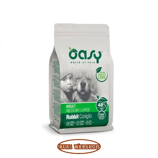 Oasy Dog OAP Adult Medium/Large Rabbit 2,5 kg