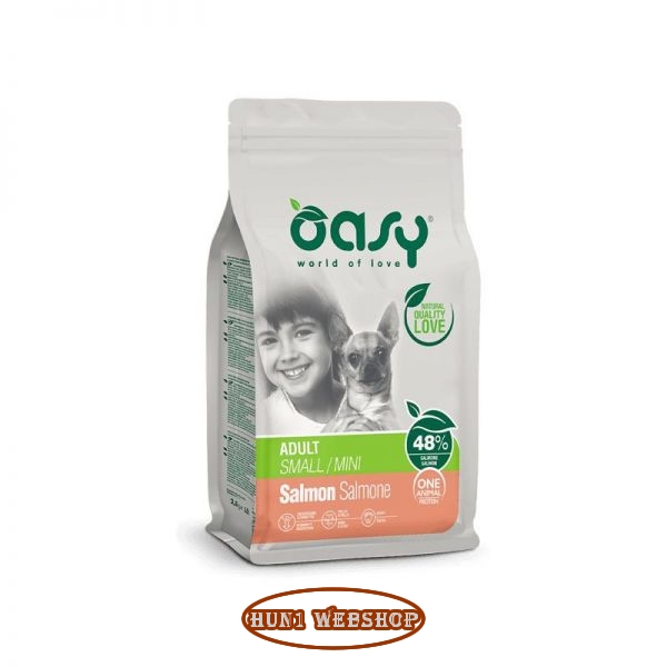 Oasy Dog OAP Adult Small/Mini Salmon 2,5 kg