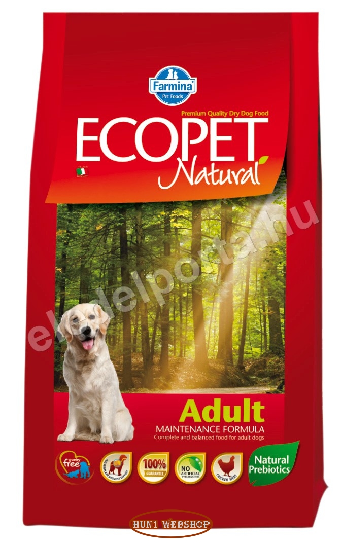 Ecopet Natural Adult Medium 2x14 kg