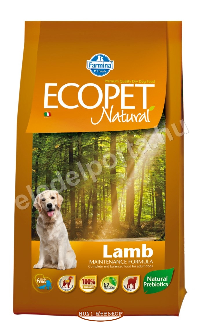 Ecopet Natural Adult Medium Lamb 14 kg