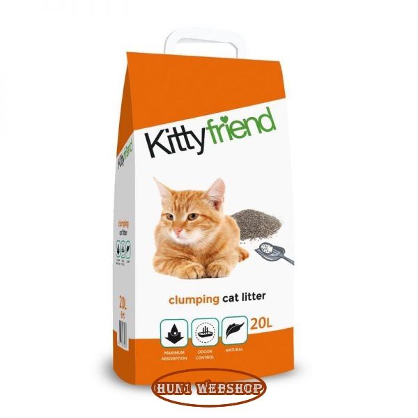 Kitty Friend csomósodó macskaalom (20 L)
