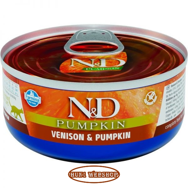 N&D Cat PUMPKIN Venison (szarvas és sütőtök) 80 g