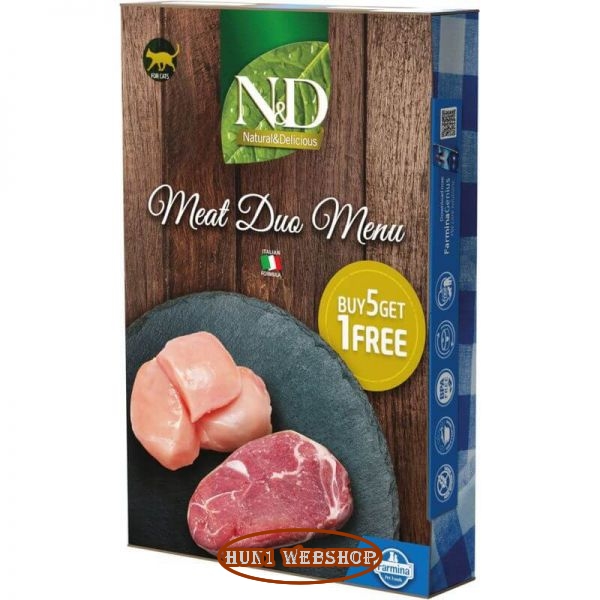 N&D Cat Meat Duo Menu 6x70 g