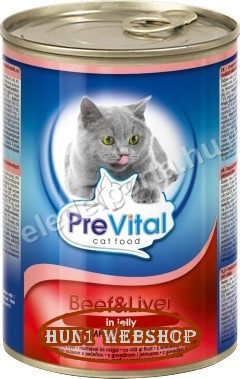 PreVital marha és máj zselében 415 g