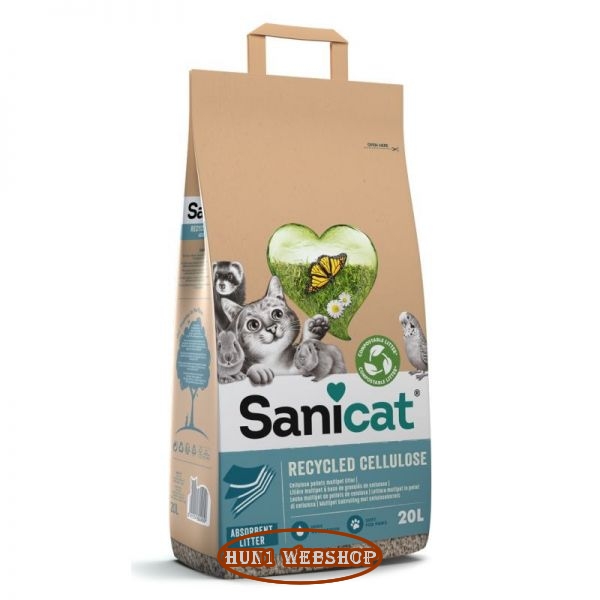Sanicat Clean&Green cellulóz macskaalom 20 L