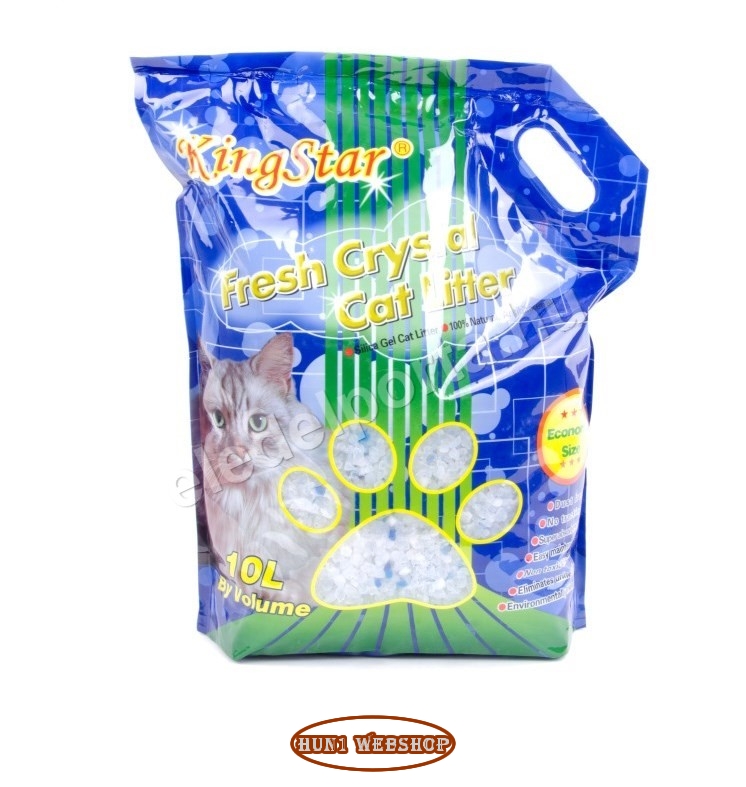 KingStar szilika macskaalom levendula illattal 10 L