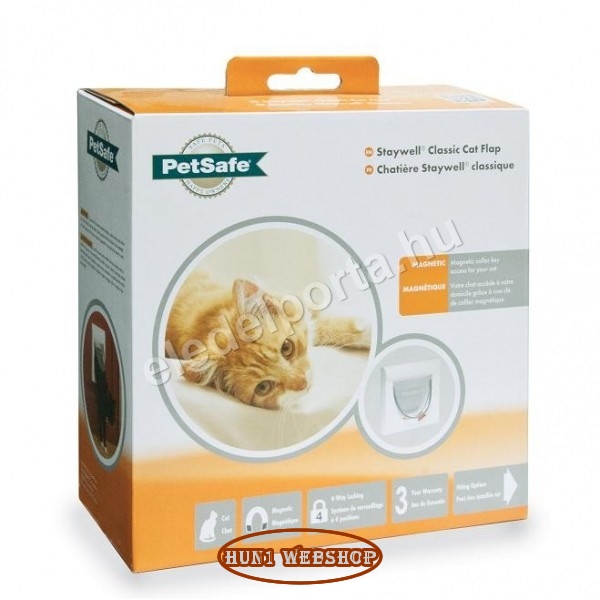 Staywell 932 Mágneskulcsos macskaajtó