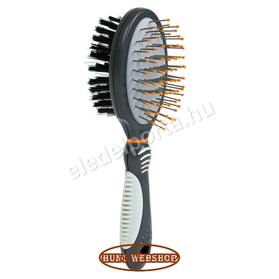 Trixie kétoldalas műanyag kefe