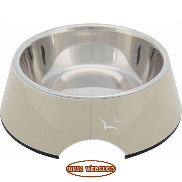 Trixie BE NORDIC csúszásmentes melamin tál 0.4L/17 cm - homok