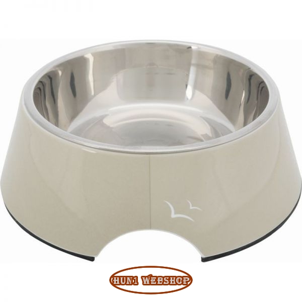 Trixie BE NORDIC csúszásmentes melamin tál 0.8L/22 cm - homok