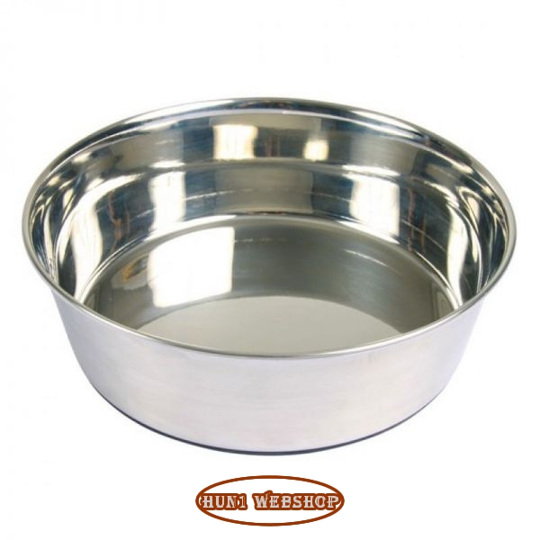 Trixie Rozsdamentes fém tál gumitalppal 2,5 L/24 cm