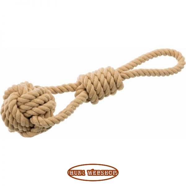 Trixie BE NORDIC Labda kötéllel 8 cm/30 cm