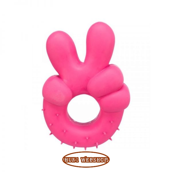 Trixie Latex Kézfej, Béke Szimbólum 14 cm