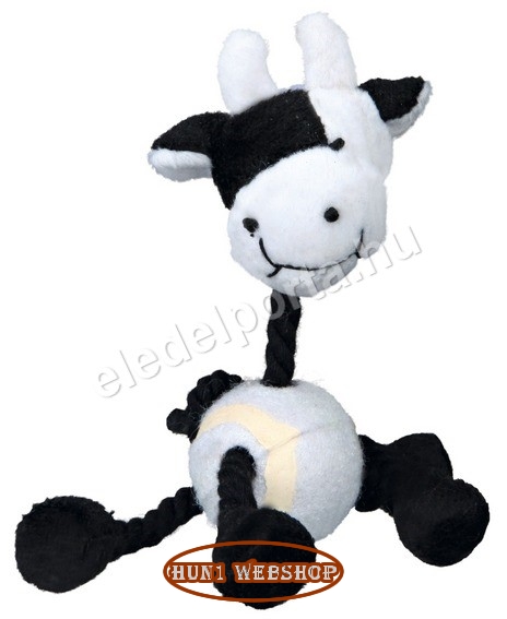 Trixie plüss állatfigura teniszlabdával (16 cm)