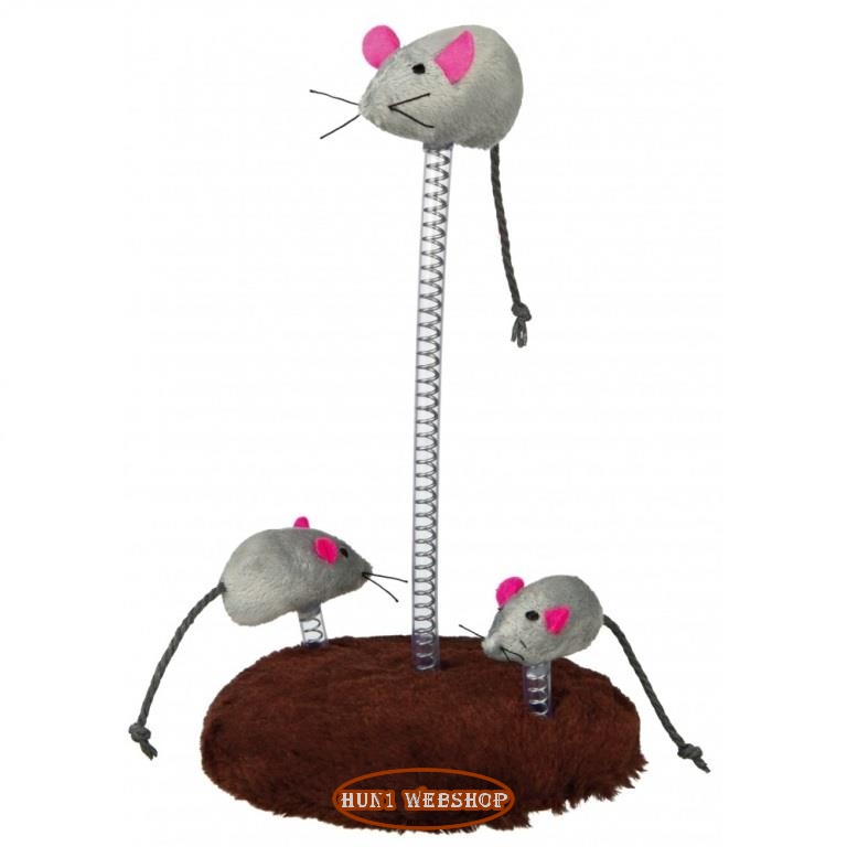 Trixie 3 db rugós egér