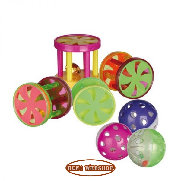 Trixie Csörgős Labda/Henger 4,5 cm