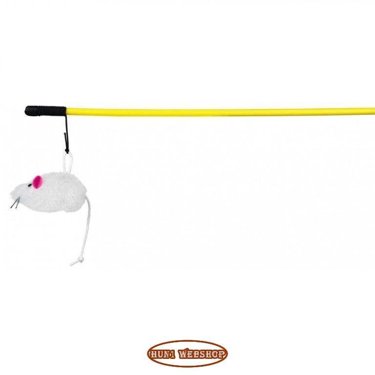 Trixie pálca plüss egérrel