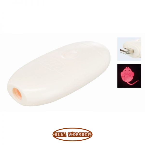 Trixie Led Lámpa Piros Fénnyel USB-s, 8,5 cm