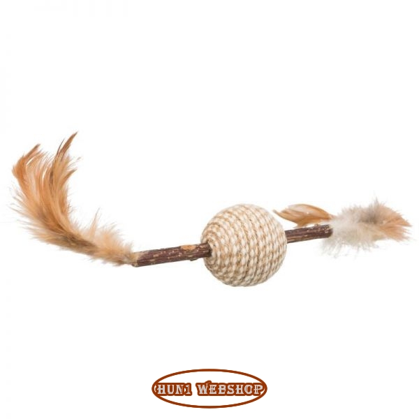Trixie Matatabi Pálca Tollakkal és Labdával 20 cm