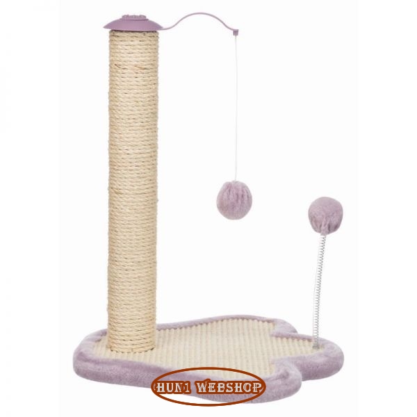 Trixie Kaparófa Kölyökmacskának Labdákkal 40x50x38 cm Világoslila/ Natúr