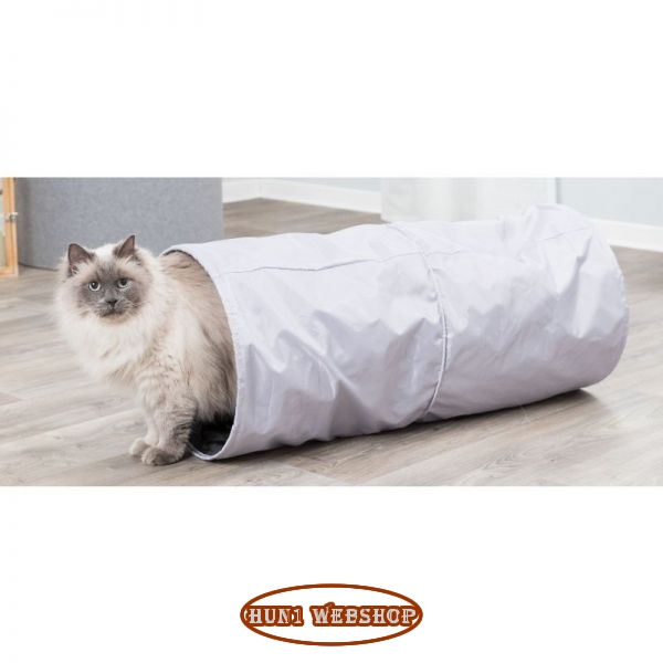 Trixie XXL Szövet Alagút Macskának 35x85 cm - Szürke