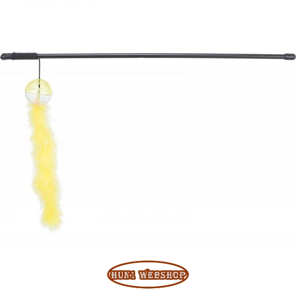 Trixie Macska pálca tollal és csörgő labdával 46 cm