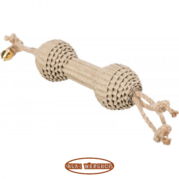 Trixie Karton Súlyzó kender kötéllel 20 cm