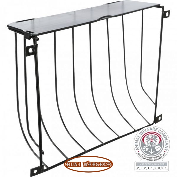 Trixie Szénatartó fedéllel 22x16x6 cm - Fekete