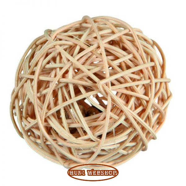 Trixie Fonott Labda Csengővel 4 cm