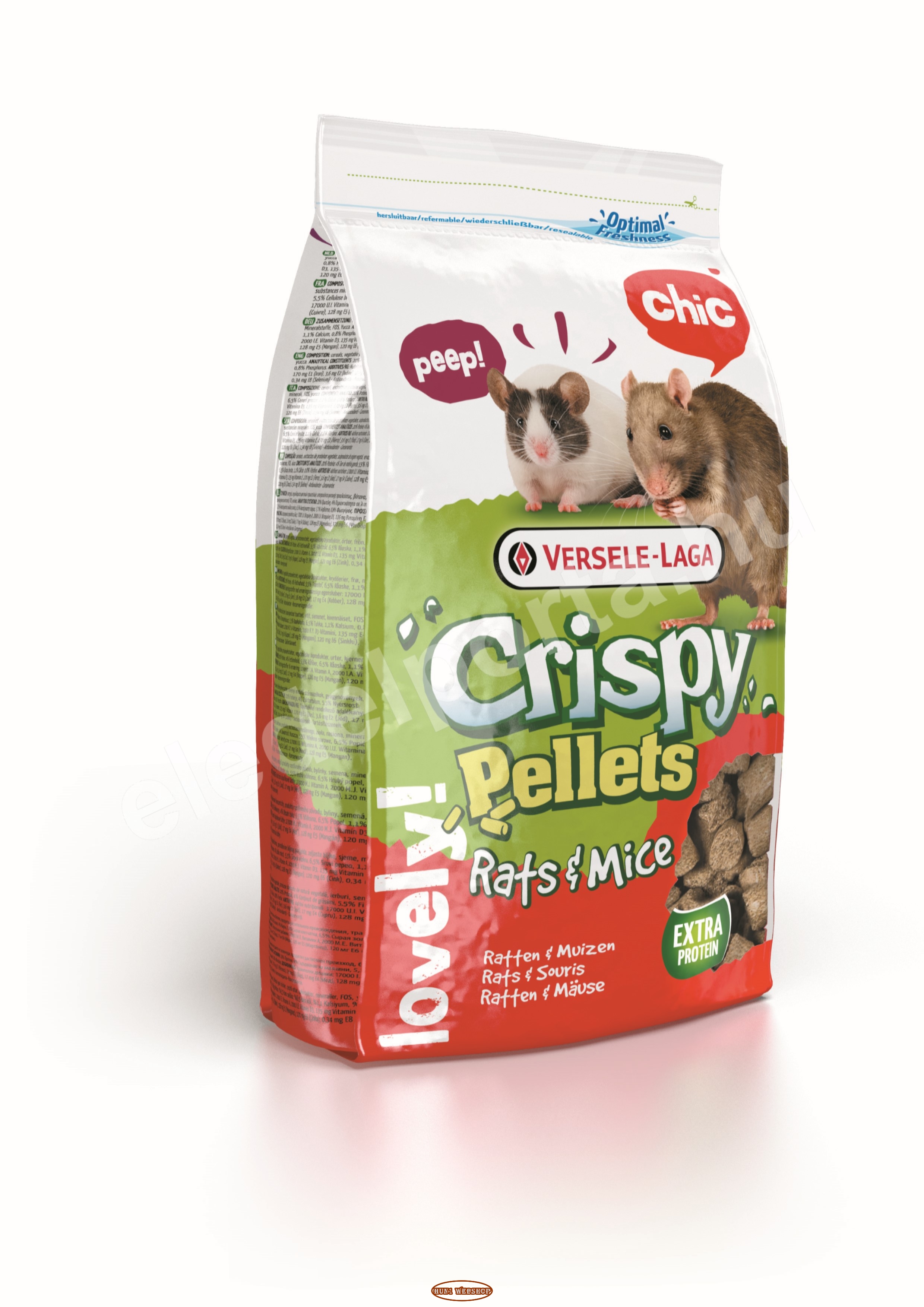 Versele Laga Crispy Pellets Rats & Mice 20 kg
