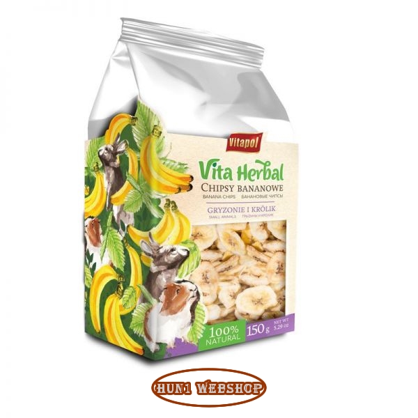 Vitapol Vita Herbal Banán Chips 150 g