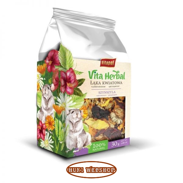 Vitapol Vita Herbal Csincsilla Réti Virágok 30 g