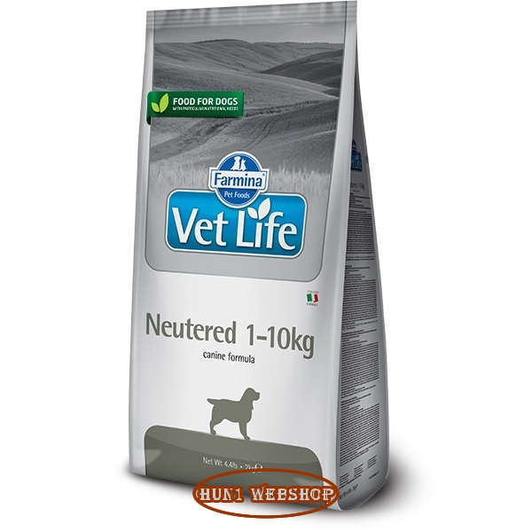 Vet Life Dog  Neutered 1-10 kg között 2 kg