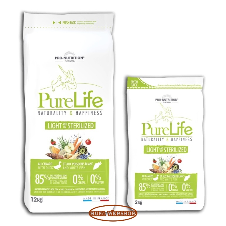 Flatazor Pure Life Light/Sterilized 12 kg