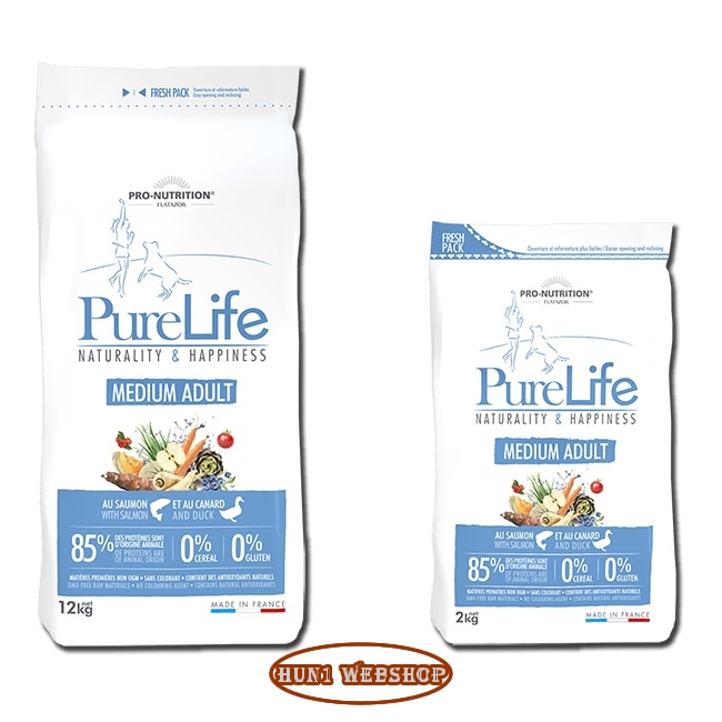 Flatazor Pure Life Medium Adult 12 kg