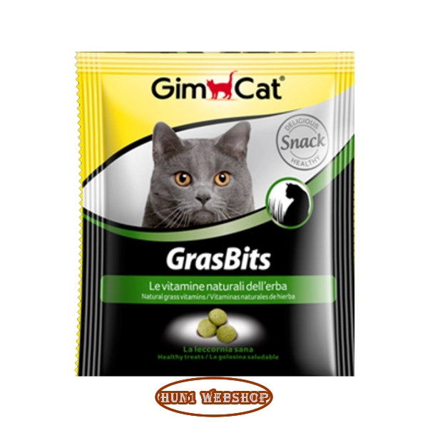 GimCat Gras Bits Zöld fű tabletta