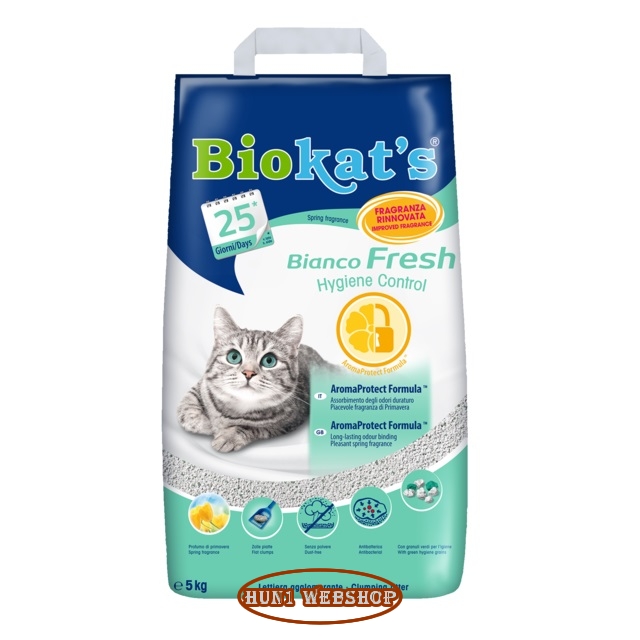 Biokat's Bianco Fresh macskaalom 5 kg