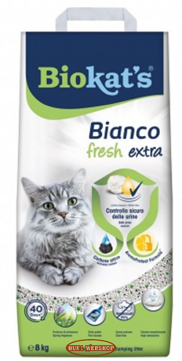 Biokat’s Bianco Fresh Extra Alom  8 kg